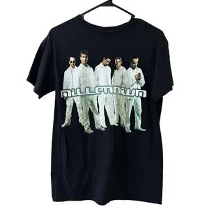 Backstreet Boys BSB Tシャツ XL Backstreet Boys BSB Boy Band T-Shirt, Graphic Pop Music Tees